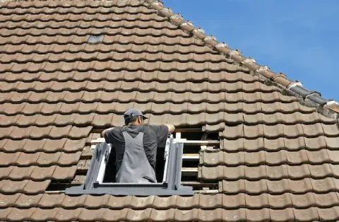 Pose de velux - Hagetaubin